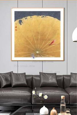 File tranh gốc File tranh hiện đại pha lê gương KF64683 chủ đề hiện đại