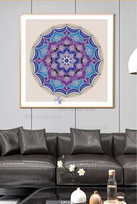 File tranh File tranh hiện đại pha lê gương KF64688 (bản gốc) trang trí văn phòng