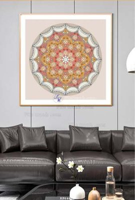 File gốc File tranh hiện đại pha lê gương KF64693 (in tráng gương) hiện đại