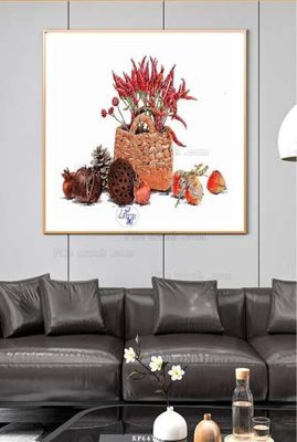 File tranh File tranh hiện đại pha lê gương KF64701 (ảnh gốc) không bị mờ