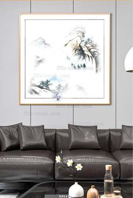 File tranh File tranh hiện đại pha lê gương KF64716 (gốc) chủ đề trừu tượng