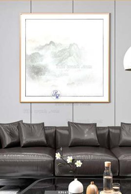 File gốc File tranh hiện đại pha lê gương KF64734 (in 3D) nghệ thuật