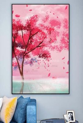 Download file gốc File tranh hiện đại pha lê gương KF64743 (in mica) logo