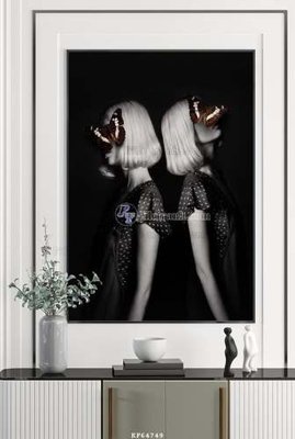 File gốc File tranh hiện đại pha lê gương KF64749 (AI/EPS) cho in ấn