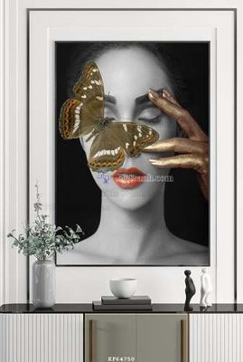 File gốc File tranh hiện đại pha lê gương KF64750 (dành cho trang trí nội thất)