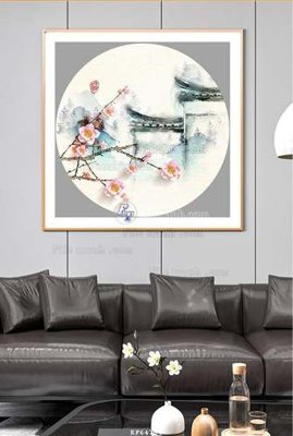 Tải file gốc File tranh hiện đại pha lê gương KF64764 (in bạt) quảng cáo