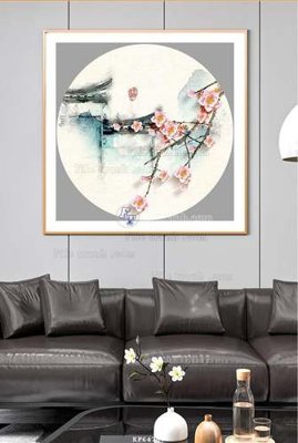 Tải file File tranh hiện đại pha lê gương KF64767 (gốc) làm file quảng cáo