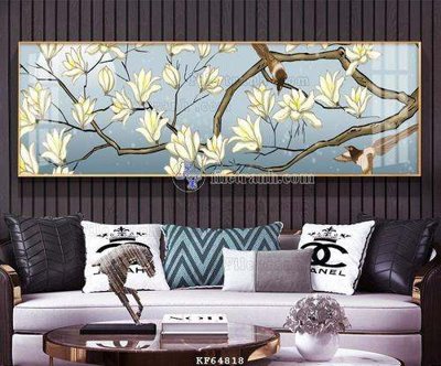 File in mica File tranh hiện đại pha lê gương KF64818 (ảnh gốc) đẹp