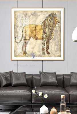 File gốc File tranh hiện đại pha lê gương KF64821 (cho in ấn) độc quyền