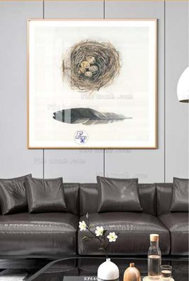 File gốc File tranh hiện đại pha lê gương KF64827 (thiết kế) cho in ấn