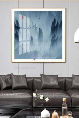 Tải file File tranh hiện đại pha lê gương KF64863 (gốc) làm tranh treo tường