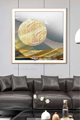 File ảnh File tranh hiện đại pha lê gương KF64901 (gốc) in standee