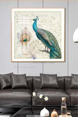 File gốc File tranh hiện đại pha lê gương KF64915 (PNG) không nền chất lượng