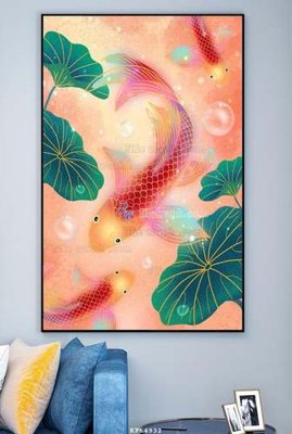 File gốc File tranh hiện đại pha lê gương KF64932 (in mica) trang trí