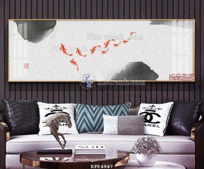 Download file File tranh hiện đại pha lê gương KF64947 (gốc) in mica đèn LED