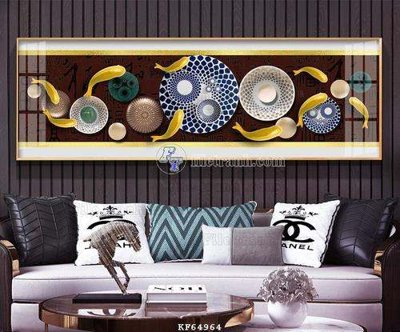 File gốc File tranh hiện đại pha lê gương KF64964 (vector) cho in ấn