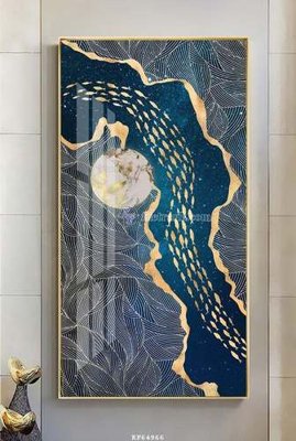 File in mica File tranh hiện đại pha lê gương KF64966 (ảnh gốc) đẹp