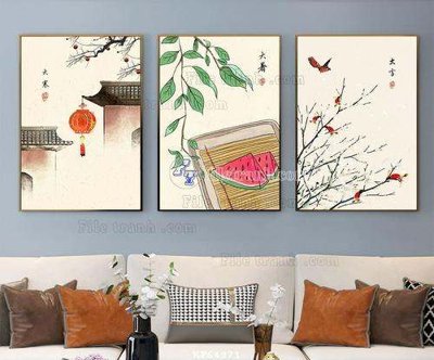 Mua file gốc File tranh hiện đại pha lê gương KF64971 (PSD) tại Filetranh.com