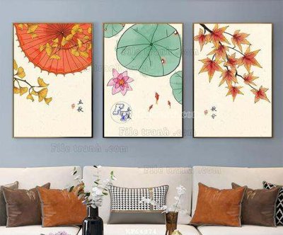 File gốc File tranh hiện đại pha lê gương KF64974 (bản quyền) cho in ấn