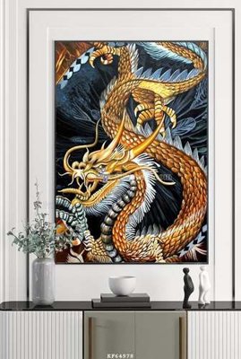 File gốc File tranh hiện đại pha lê gương KF64978 (in mica) cắt laser