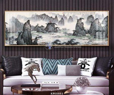 Download file gốc File tranh hiện đại pha lê gương KF65052 (in lụa) tranh 3D