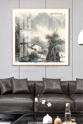 Tải file gốc File tranh hiện đại pha lê gương KF65080 (bản PSD) gốc