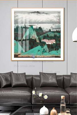 File gốc in ấn File tranh hiện đại pha lê gương KF65092 chuẩn màu CMYK