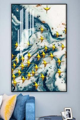 File tranh File tranh hiện đại pha lê gương KF65235 (ảnh gốc) không bị mờ