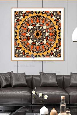 File tranh gốc File tranh hiện đại pha lê gương KF65273 (bản quyền) file PSD