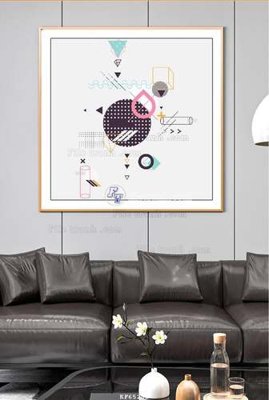 File gốc File tranh hiện đại pha lê gương KF65285 (trang trí) phòng ngủ