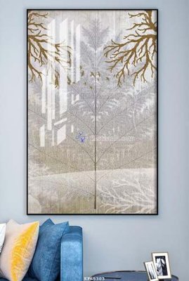 File tranh File tranh hiện đại pha lê gương KF65303 (ảnh gốc) in trần 3D