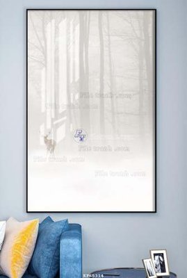 Download file gốc File tranh hiện đại pha lê gương KF65314 (in lụa) tranh 3D