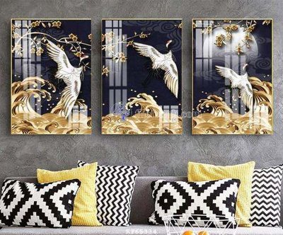 Tải file File tranh hiện đại pha lê gương KF65334 (gốc) in nhanh