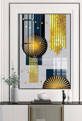 Tải file File tranh hiện đại pha lê gương KF65351 (gốc) chủ đề tôn giáo