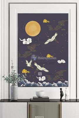 File tranh gốc File tranh hiện đại pha lê gương KF65372 (bản quyền) Filetranh.com