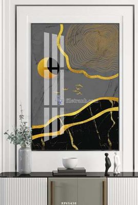 File ảnh File tranh hiện đại pha lê gương KF65438 (gốc) in Hiflex