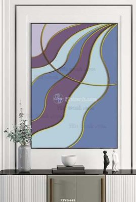 File ảnh File tranh hiện đại pha lê gương KF65449 (gốc) in poster