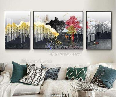 Tải file gốc File tranh hiện đại pha lê gương KF65644 (in không vỡ ảnh)