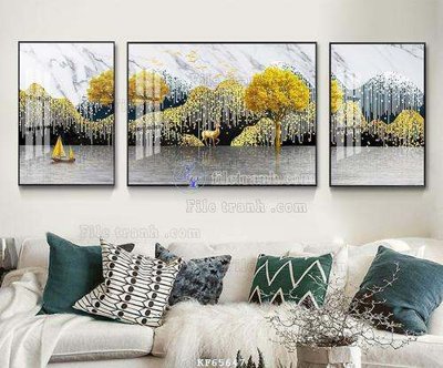 Tải file gốc File tranh hiện đại pha lê gương KF65647 (in bạt) quảng cáo