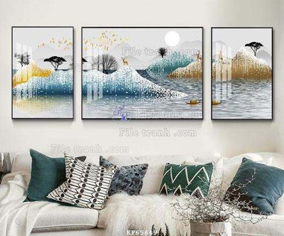 File ảnh File tranh hiện đại pha lê gương KF65649 (gốc) in quảng cáo ngoài trời