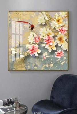 File gốc File tranh hiện đại pha lê gương KF65656 (in lụa) tranh phong thủy
