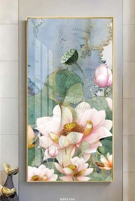 File gốc File tranh hiện đại pha lê gương KF65700 cho in ấn và thiết kế