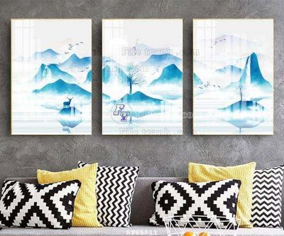 Tải về file tranh gốc File tranh hiện đại pha lê gương KF65711 (để in quảng cáo)