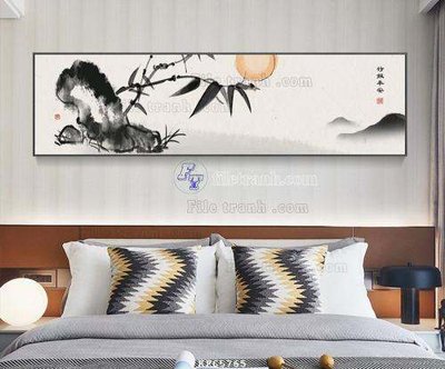 File tranh trang trí File tranh hiện đại pha lê gương KF65765 (file gốc)