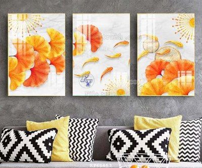 File gốc File tranh hiện đại pha lê gương KF65853 (PNG) không nền chất lượng