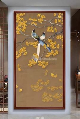 File tranh quảng cáo File tranh hiện đại pha lê gương KF65860 (download file gốc)