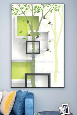 File tranh in mica File tranh hiện đại pha lê gương KF65866 (độ phân giải cao)