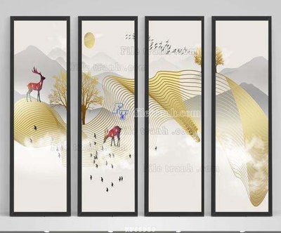 File tranh File tranh hiện đại pha lê gương KF65950 (ảnh gốc) không bị mờ