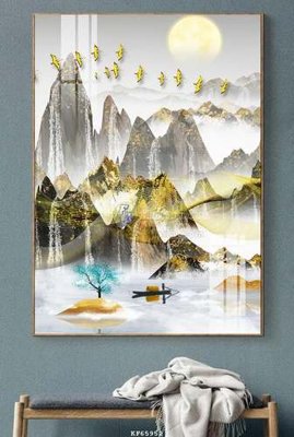 Mua file gốc File tranh hiện đại pha lê gương KF65952 (chất lượng) tại Filetranh.com