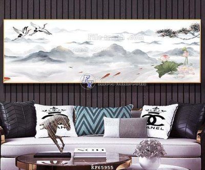 Tải file File tranh hiện đại pha lê gương KF65955 (gốc) làm file tranh quảng cáo